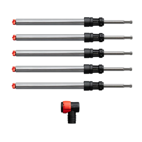 Diablo 1/2 in. x 8 in. x 14 in. AMPED Rebar Demon SDS-Plus 4-Cutter Full Carbide Head Dust Extraction Hammer Drill Bit 6-Pack