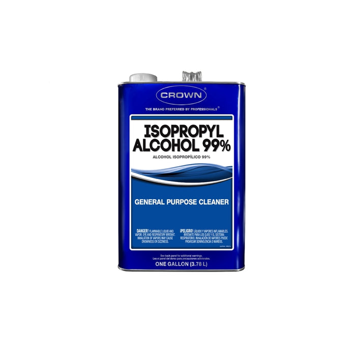 Crown 99% Isopropyl Alcohol Fast-Evaporating Solvent/Cleaning Agent 1 gal