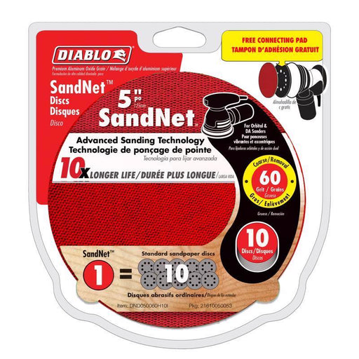 SAND DISC 60GRIT 5 10PK