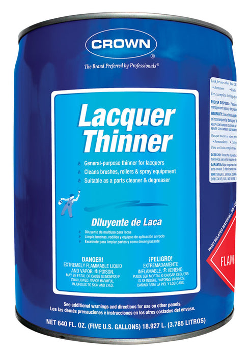 Crown Lacquer Thinner 5 gal