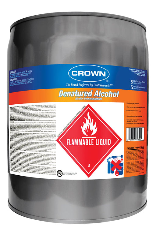 Crown Denatured Alcohol Denatured Alcohol 5 gal