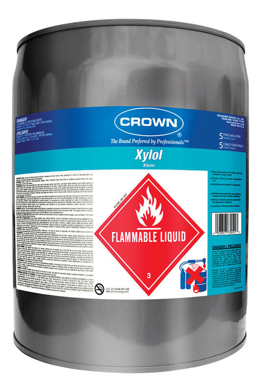 Crown Xylene Paint Thinner 5 gal