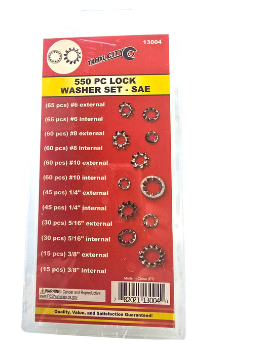 550 PC LOCK WASHER SET - SAE