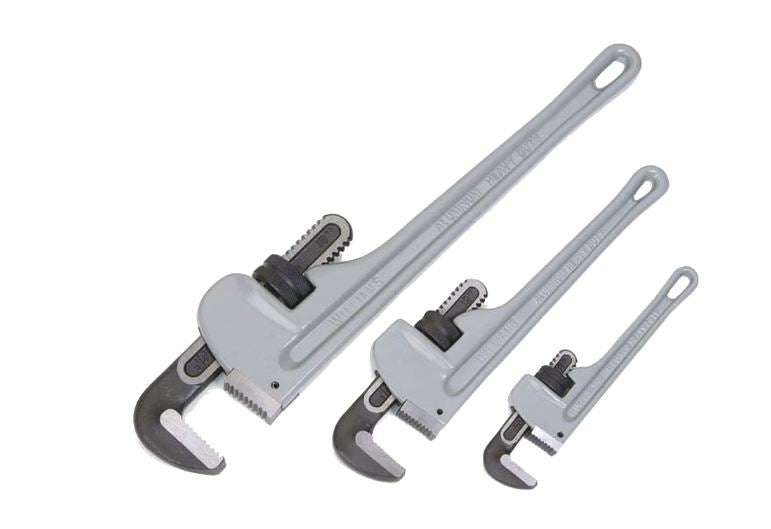 3 Pcs Aluminum Pipe Wrench Set - JHW13542