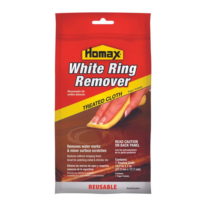 Homax No Scent White Ring Remover 1 pk Wipes
