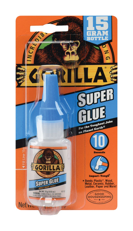 Gorilla High Strength Clear Super Glue 15 gm