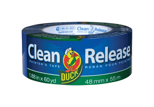 Duck Clean Release 1.88 in. W X 60 yd L Blue Medium Strength Painter's Tape 1 pk