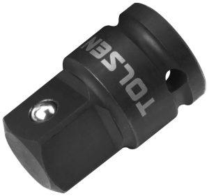 Tolsen 1/2″x3/4 ” Impact Adapter Material: CrMo, Heat Treated, Chemical Molybdenum for Corrosion Protection, Ideal for Air, Electric or Manual Impact Wrenches