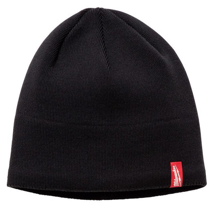 FLEECE LINED BEANIE BLK