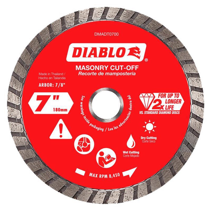 MASONRY CUT-OFF DISC 7