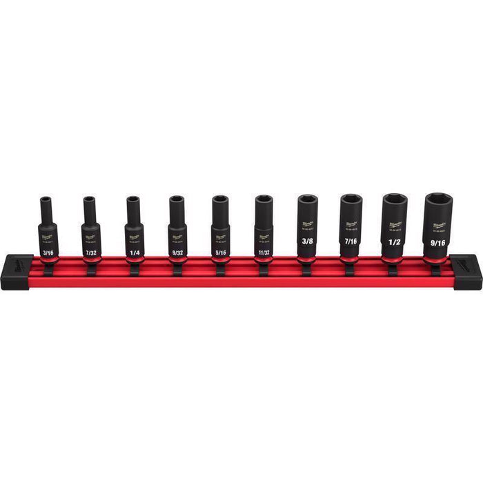 DP SCKT SET 1/4 SAE10PC