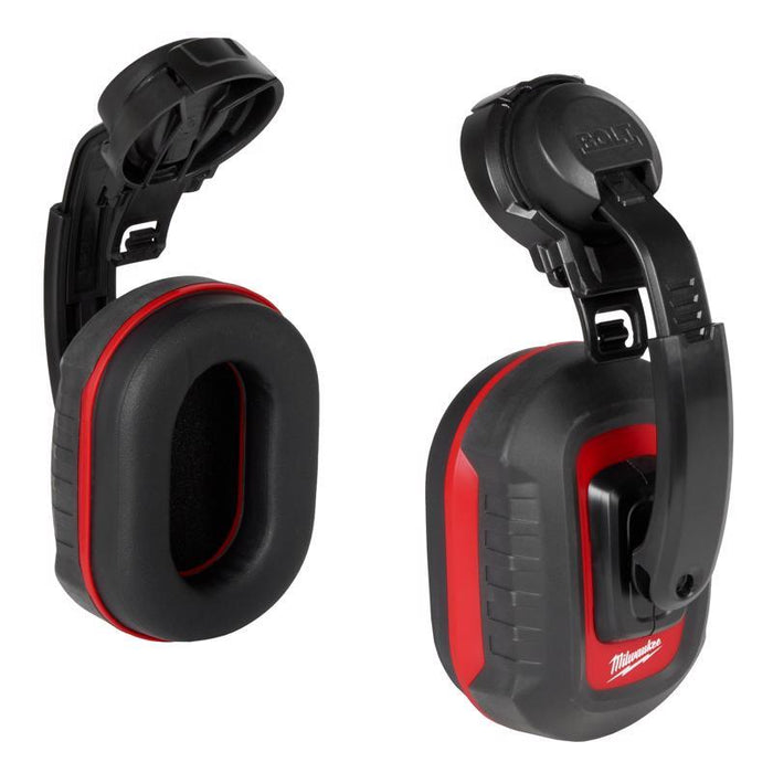 EAR MUFFS BLACK/RED 24DB