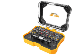 Tolsen 32Pcs Bit Set Material: 6150 Cr-V, Chrome Plated Surface, 1/4″x100mm, SL3x0.6, SL4x0.8, SL5x1.0, SL6x1.0,