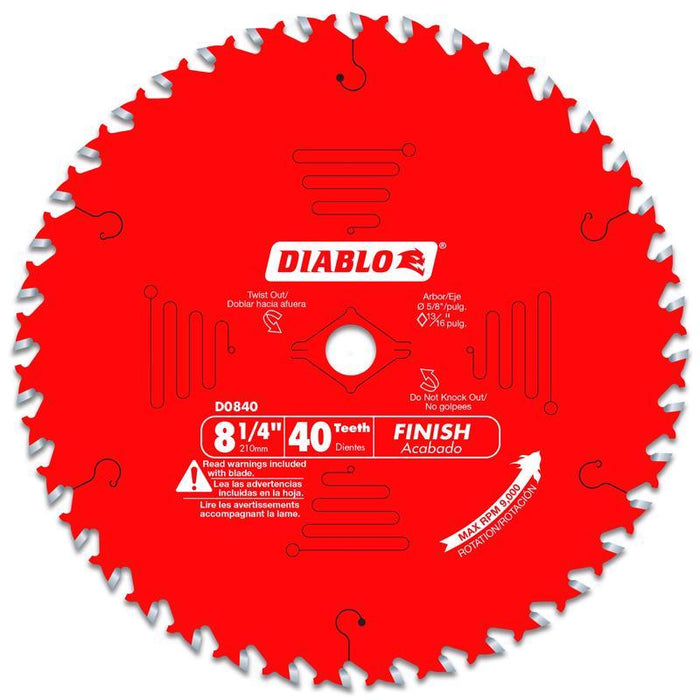 DIAB SAW BLD 8-1/4X40T