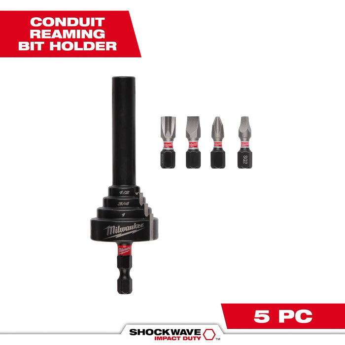 Milwaukee SHOCKWAVE™ Conduit Reaming Bit Holder 48-32-2350