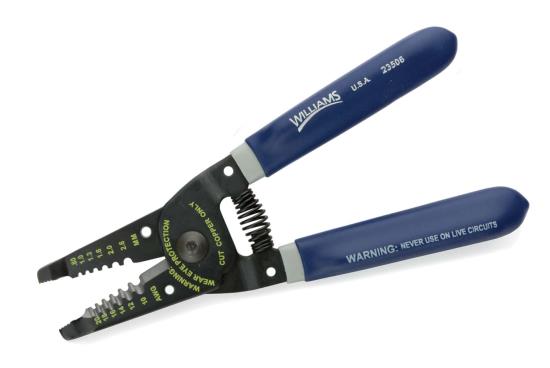 Wire Stripper, Front End, 22-30 Capacity, Serrated - JHW23521