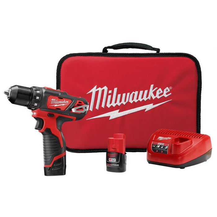 M12 DRILL DRIVR 3/8 2BAT