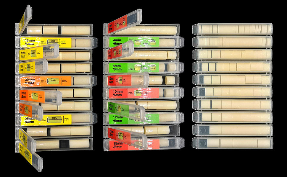 151 pcs Nylon Spacers Round Plastic Wall Plate  Standoff Assortment Kit