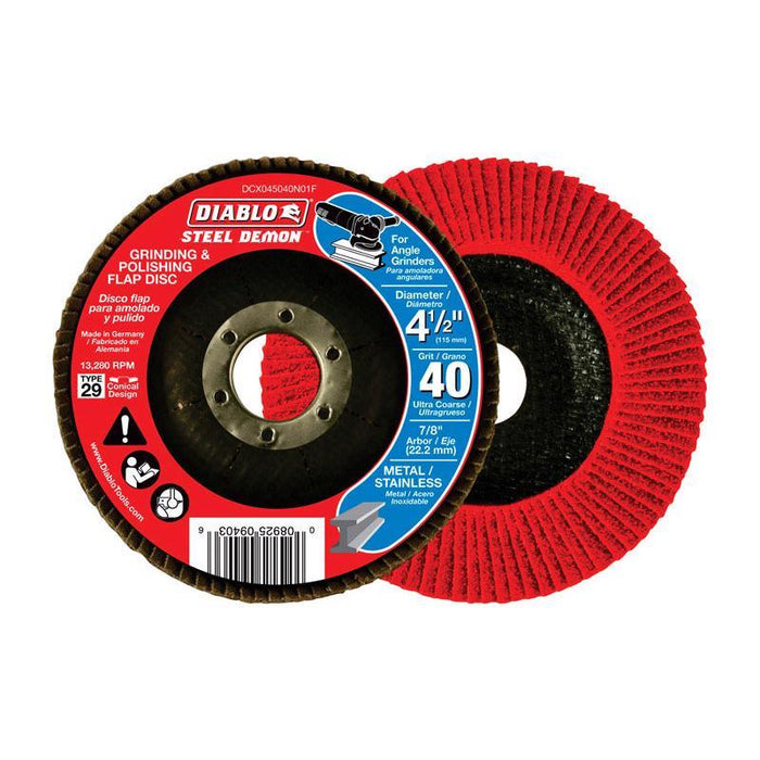 FLAP DISC 4-1/2 40G