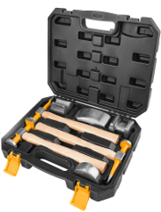 Tolsen 25197 7pc Heavy Duty Body & Fender Hammer Set