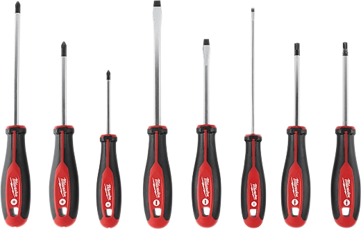 Milwaukee 8pc Screwdriver Kit w/ ECX 48-22-2708