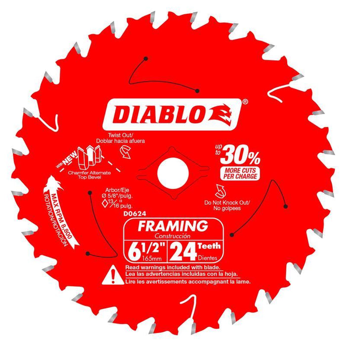 DIAB BLD 6-1/2X24T BULK