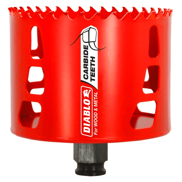 Diablo 3-1/2" Carbide Teeth Hole Saw for Wood and Metal