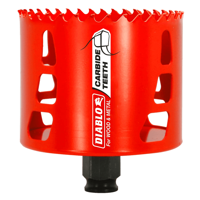 Diablo Snap-Lock Plus 3-1/4 in. Carbide Tipped Hole Saw 1 pk