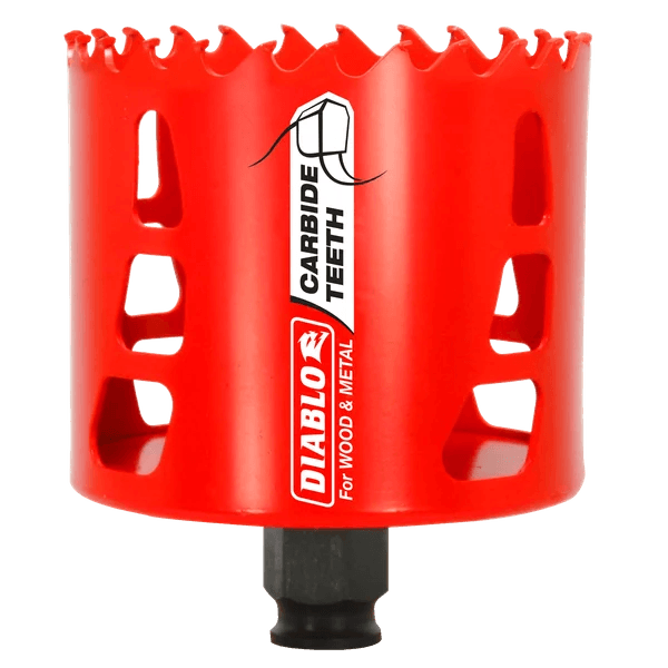 Diablo 3-1/8" Carbide Teeth Hole Saw for Wood and Metal