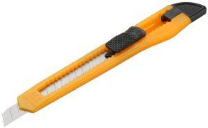 Tolsen Snap-Off Blade Knife ABS Handle with Flat Push Button Blade Extension