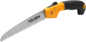 Tolsen Foldable Saw 7″ Blade 7 TPI Blade, Heavy Duty Two-Component Plastic Handle