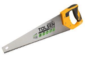 Tolsen Hand Saw 22″ 7TPi, Heat Treated, Teeth Protector