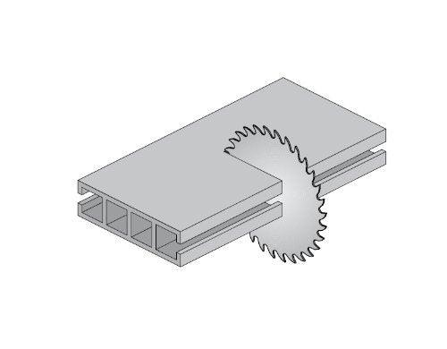 CMT 222.080.10 Industrial Plexiglass and Plastic Saw Blade, 10-Inch x 80 Teeth MATB Grind with 5/8-Inch Bore