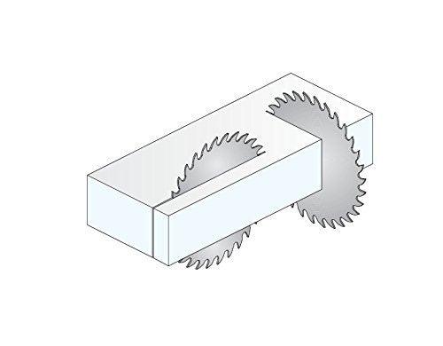 CMT 222.080.10 Industrial Plexiglass and Plastic Saw Blade, 10-Inch x 80 Teeth MATB Grind with 5/8-Inch Bore