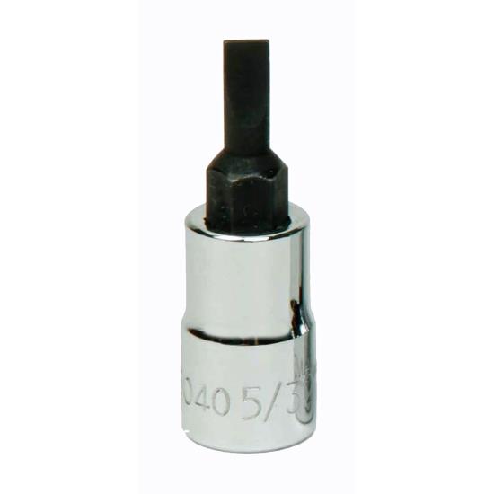 Socket Bit, 1/4 Inch Dr, 5/32 Inch Size, Slotted - JHW35040