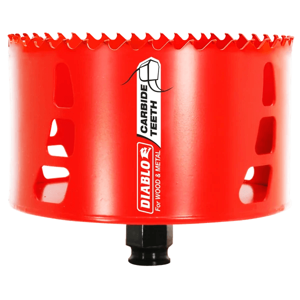 Diablo 4-1/2" Carbide Teeth Hole Saw for Wood and Metal