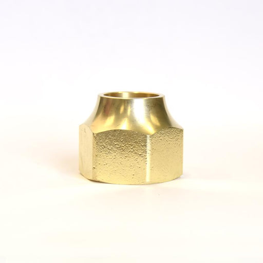 ATC 7/8 in. Flare Yellow Brass Nut