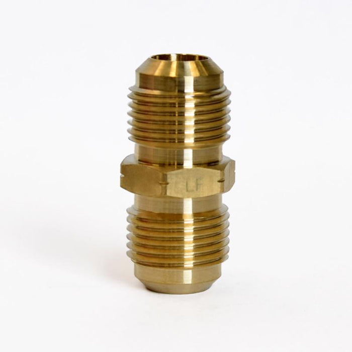 ATC 1/2 in. Flare X 1/2 in. D Flare Yellow Brass Union