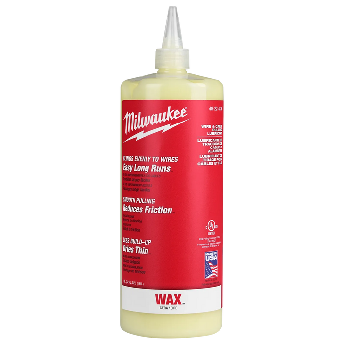 Milwaukee Wire & Cable Pulling Wax Lubricant 48-22-4136
