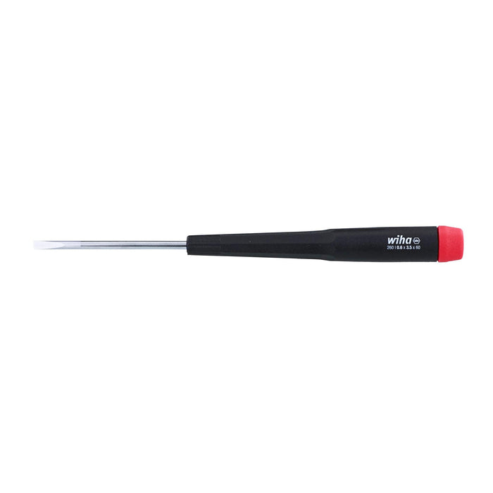 Wiha 96035 Slotted Screwdriver with Precision Handle, 3.5 x 60mm