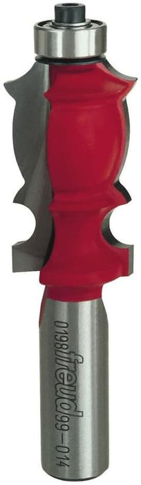Freud 99-014: 15/16" (dia.) Face Molding Bit with 1/2" shank, 3-3/8" overall length