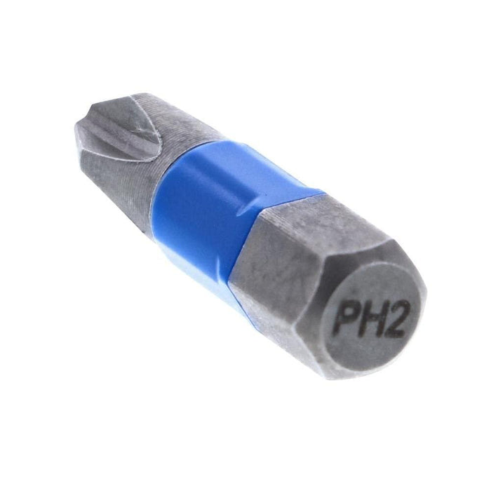 Wiha TerminatorBlue Impact Bit Phillips #2-1 Inch - 2 Pack