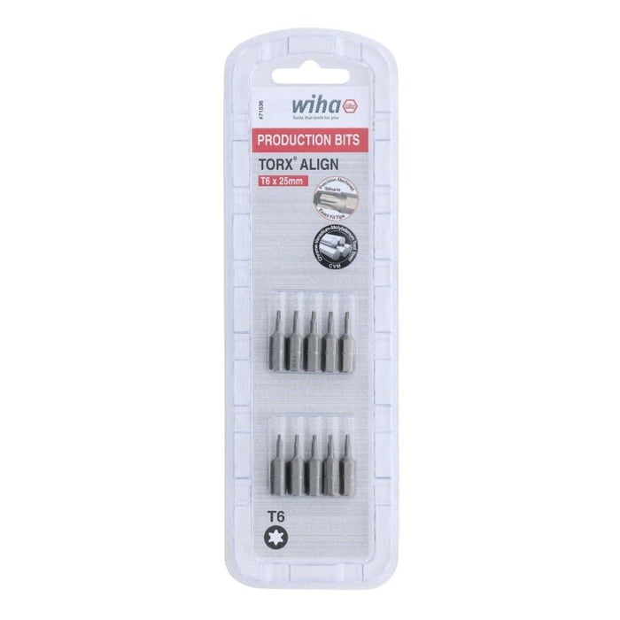 Wiha Torx Align Insert Bit T6 x 25mm