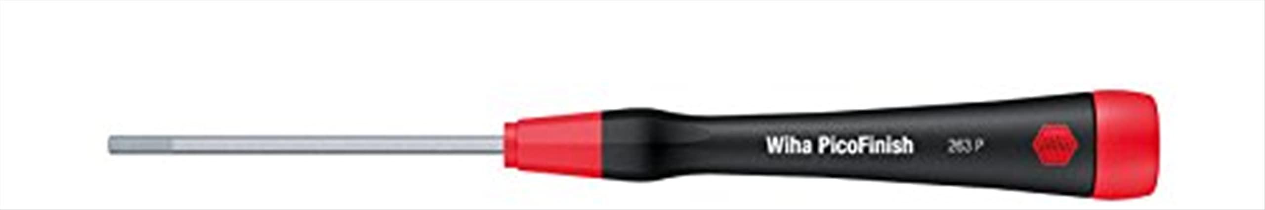 Wiha 26369 Precision Screwdriver With Soft PicoFinish Handle, Hex Inch, 7/64 x 60mm