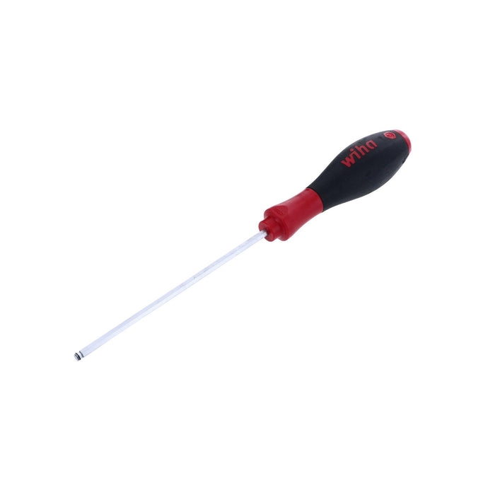Wiha 36740 MagicRing Ball End Hex Driver with SoftFinish Handle, Metric, 4.0 x 125mm
