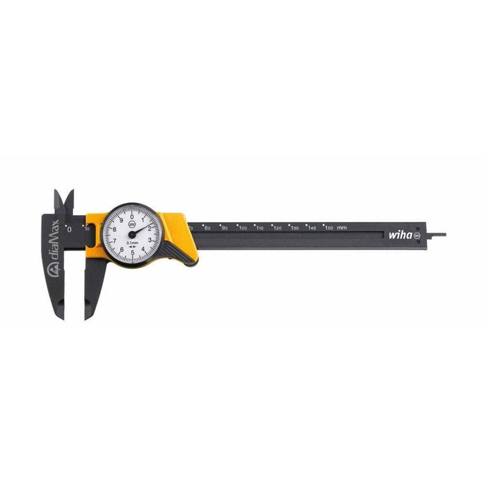 Wiha 41125 ESD Safe Dial Calipers, Metric, 6" Length