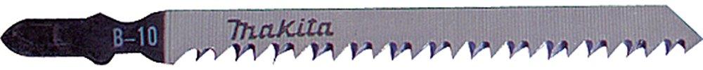 Makita 792464-9 Jig Saw Blade, T Shank, HCS, 4-1/8-Inch by 6TPI, 5-Pack , Black