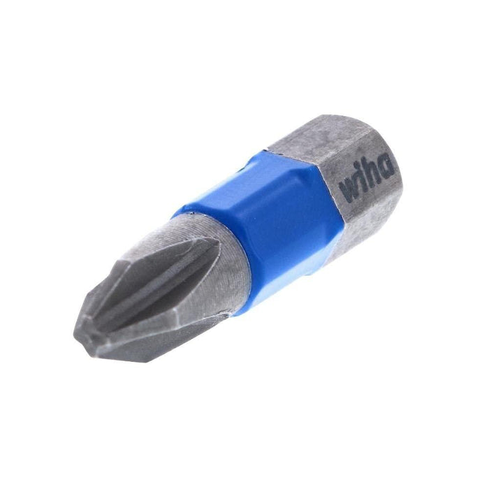 Wiha TerminatorBlue Impact Bit Phillips #2-1 Inch - 2 Pack
