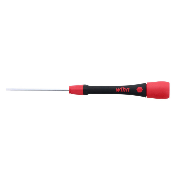 Wiha 26061 Slotted Screwdriver with PicoFinish Handle, 2.0 x 60mm