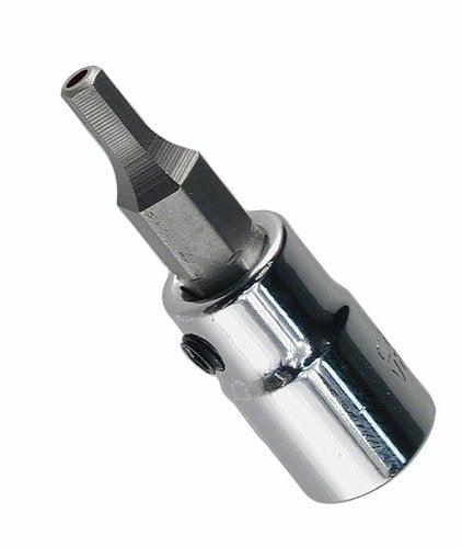 Wiha Security Hex Bit Socket 3/8 Sq Dr 8.0mm
